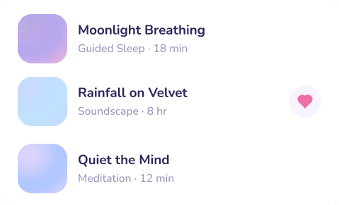 Sleep sounds and stories preview